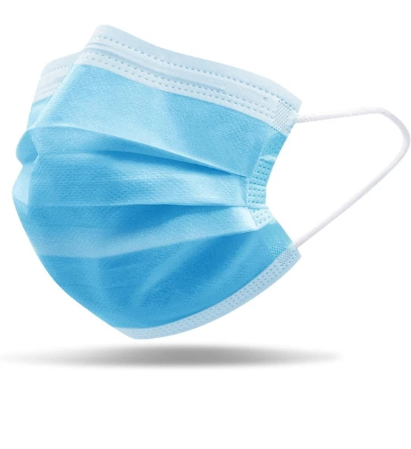 10 pcs  Disposable Face Mask  Non Medical 3 Ply EarLoop Face Mouth Cover
