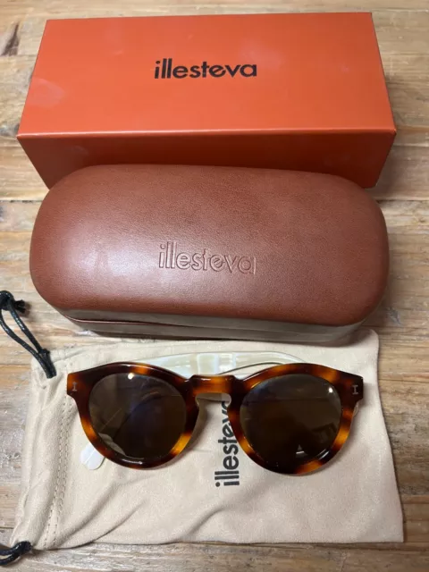 Illesteva Leonard Sunglasses Havannah/Brown C49 47-22-145