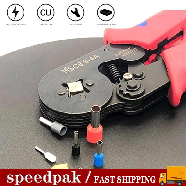 FERRULE CRIMPING TOOL Kit Wire Terminals Crimping Tools Wire +800 PCS п