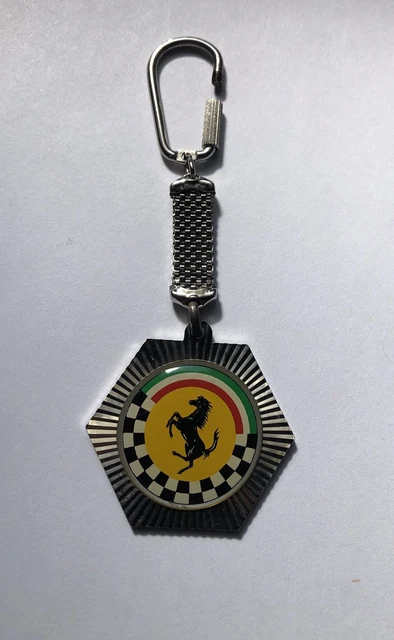 Vintage Ferrari Key Ring Key Fob Key Chain Automobile