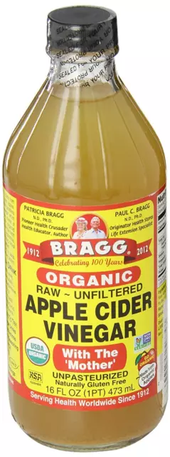 Bragg Organic Apple Cider Vinegar with the Mother - Bio Apfelessig Mit Essigmutt