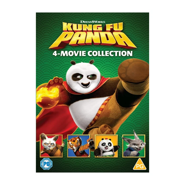KUNG FU PANDA 4Movie Collection [PG] DVD Box Set £17.99 PicClick UK