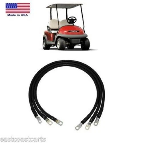 CLUB CAR PRECEDENT Golf Cart 12 volt Batteries 2 Gauge Battery Cable