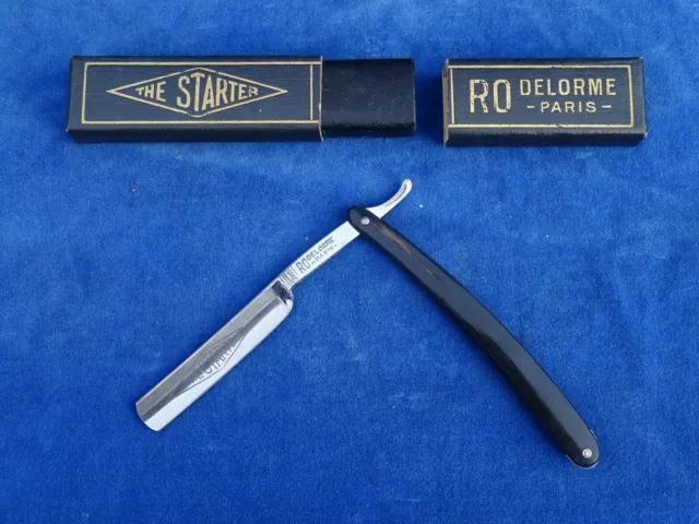 RARE TOP ++ RASOIR COUPE-CHOUX Straight razor - THE STARTER DELORME PARIS