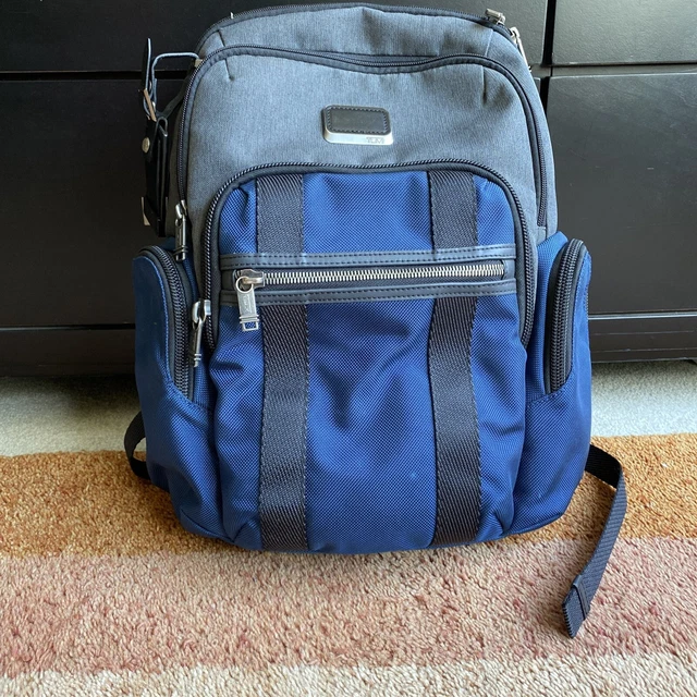 Tumi - Alpha Bravo - Laptop Backpack bag - Navy Gray - Ballistic Nylon