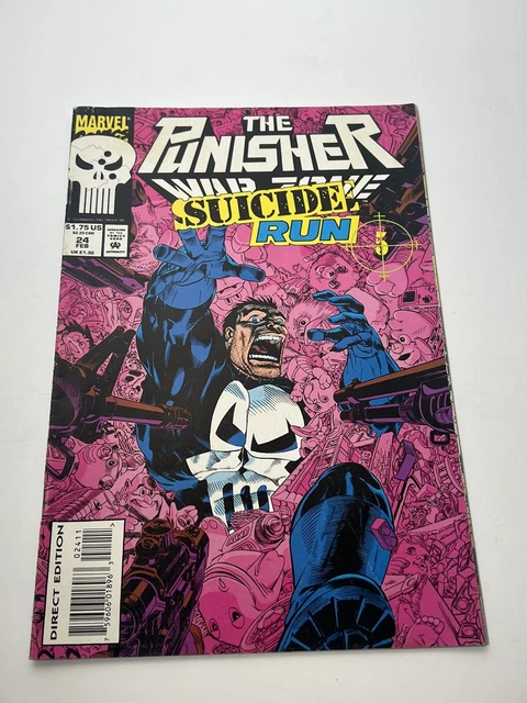 The Punisher War Zone 24  / Marvel / 1994 / Suicide Run Part 5