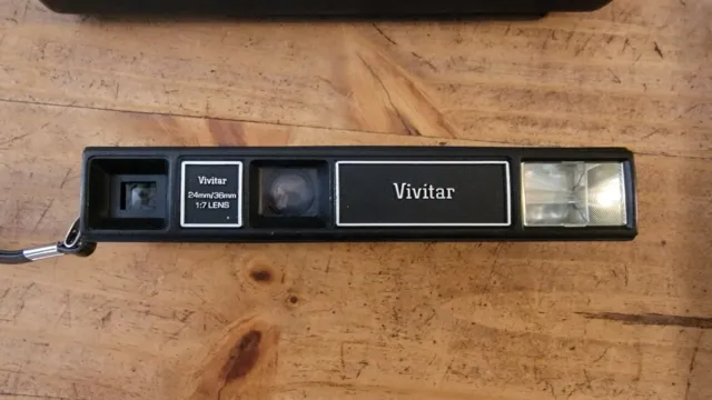 Vivitar Tele 703 Film Camera 24mm/36mm 1:7 Vintage 110 Photography, Case, Manual 3