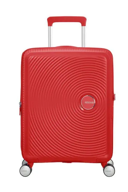 American Tourister Soundbox Spinner 55/20 Reisekoffer erweiterbar coral red rot