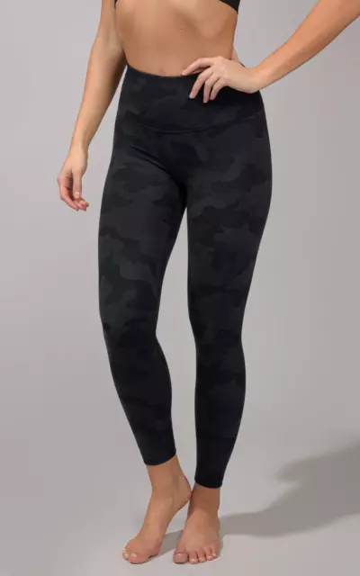 90 DEGREE BY Reflex Lux Camo Black High Waisted Side Pocket Ankle length  legging $15.95 - PicClick