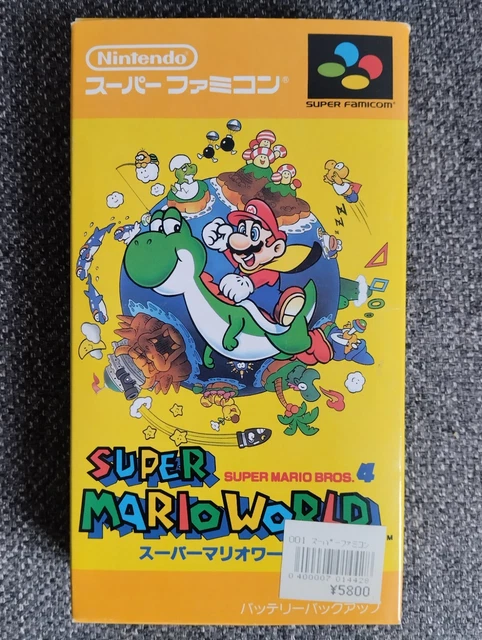 SUPER MARIO WORLD # SFC / Super Famicom [JAP] / SHVC-MW EUR 59,90 ...