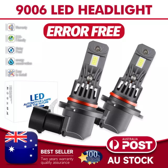 For Honda CR-V 2012- 2022 Kit Low Beam 9006 LED No Error Headlight Globes Bulb