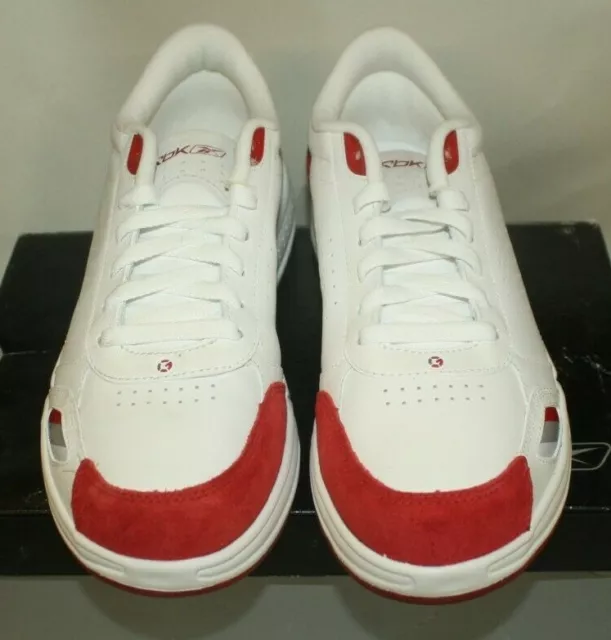 RARE NIB REEBOK 50 Cent G Unit G6 III Shoes Size 6 White-Red-Carbon  73-147413 £ - PicClick UK