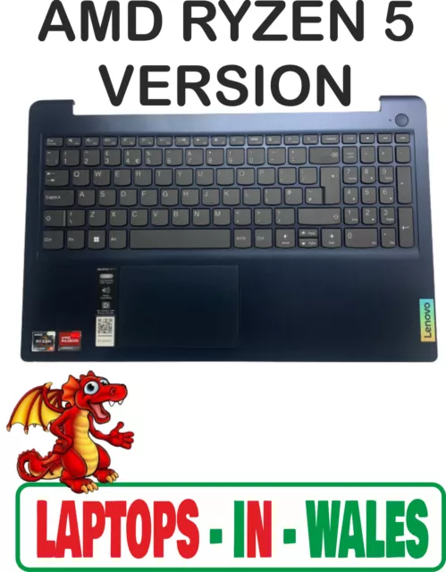 GETESTET Lenovo IdeaPad 3 15ABA7 Handauflage Touchpad Abdeckung UK Tastatur 82RN RYZEN 5