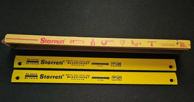 Starrett BS1414-5 High Speed Bi-Metal Power Hacksaw Blades 14 x 1 x .050 x 14T