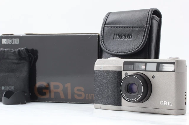 LCD Works【N MINT in Box】 Ricoh GR1s Date Point and Shoot 35mm Film Camera JAPAN