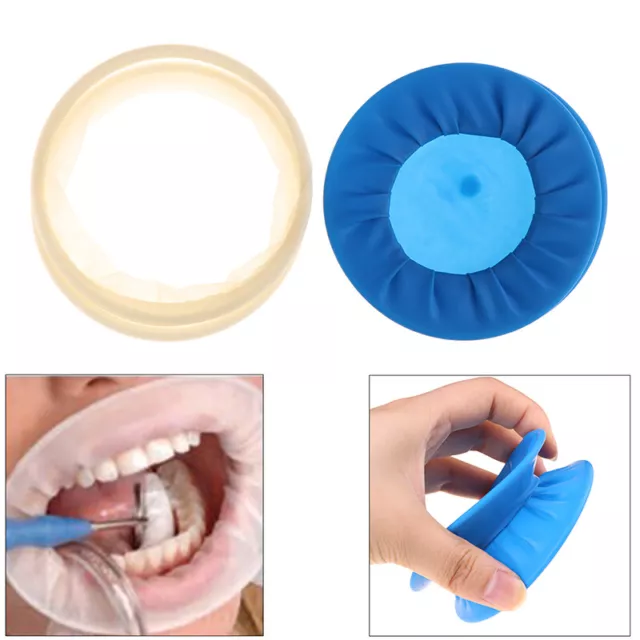 1pcs O-Shape Disposable Dental Lip Dam Retractor Mouth Opener Teeth Gum Hol~7H