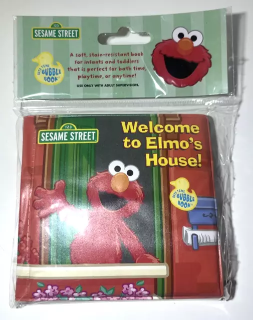 Sesame Street Elmo's House Bubble Book