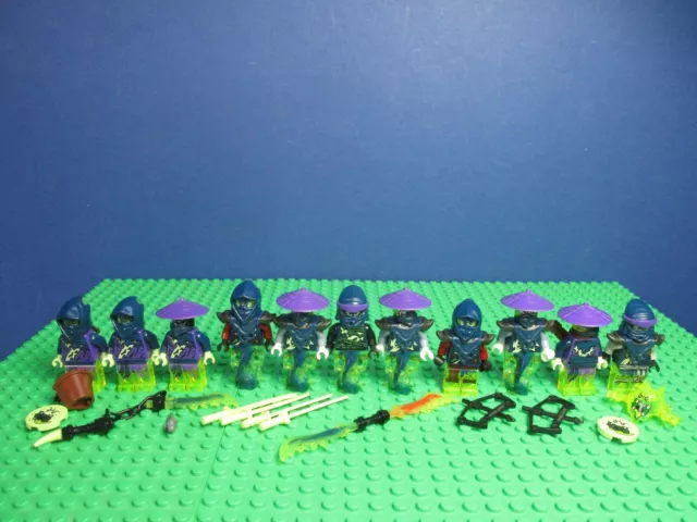 LEGO MINIFIGURE NINJAGO Attila Ming Spyder njo146 2.19