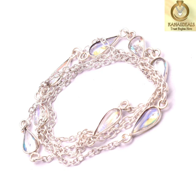 Opalite Plated Necklace Jewellery Marvelous 12 Gm Value-Priced @1.99-63731