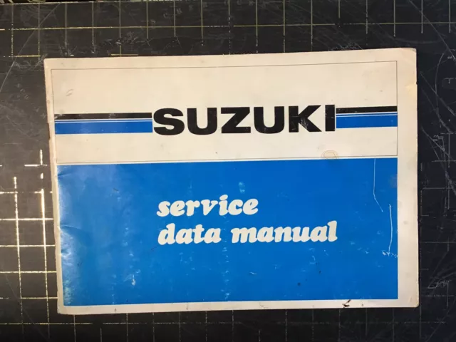 Suzuki GT750 T500 TS185 A50 Model Original Service Data Manual Oct 1972