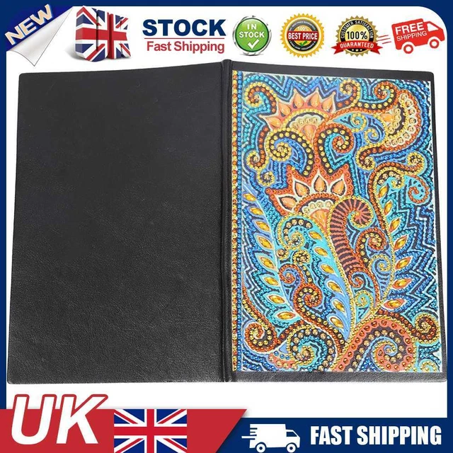 EB# DIY Mandala Special Shaped Diamond Painting 50 Pages A5 Notebook Diary Book