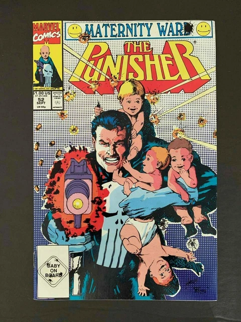 Punisher  #52 (2Nd Series) Marvel Comics 1991 Vf/Nm