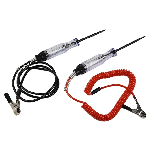 Test pour fusibles de voiture testeur de circuit stylo de mesure DC 6-12V sondes