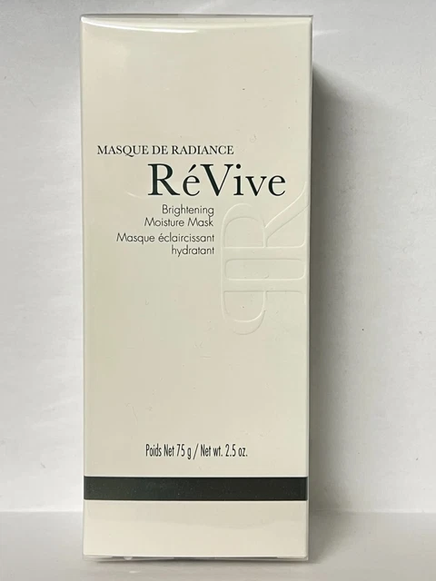 ReVive Masque De Radiance Brightening Moisture Mask 2.5 oz / 75 g NEW SEALED