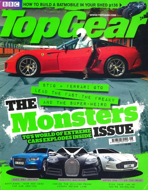 MAGAZINE BBC TOP Gear : Numéro #242, La Ferrari, Lambo Veneno, BMW 3