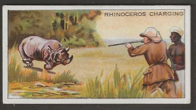 Ardath-Big Game Hunting 1930-#07- Rhinoceros
