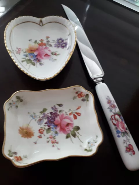 Royal crown derby posies trinket trays