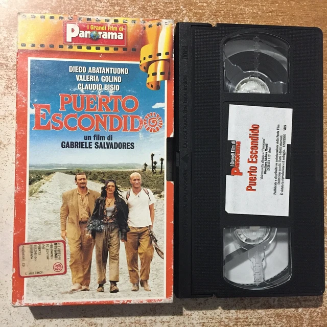 VHS PUERTO ESCONDIDO Diego Abatantuono Valeria Golino I grandi film di