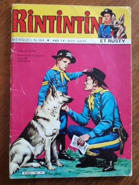 Mensuel Rintintin Et Rusty N°144  M2527  