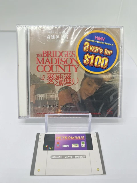 VIDÉO CD Film THE BRIDGE MADISON COUNTY COLLECTOR VERSION CHINOISE / CHINESE VCD