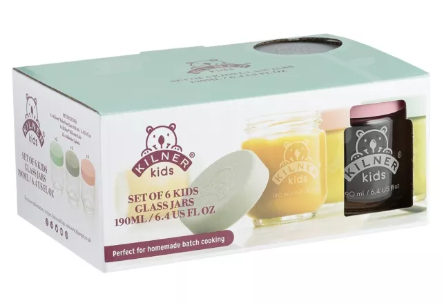Kilner HAUSRAT Babygläser 6er Pack 2
