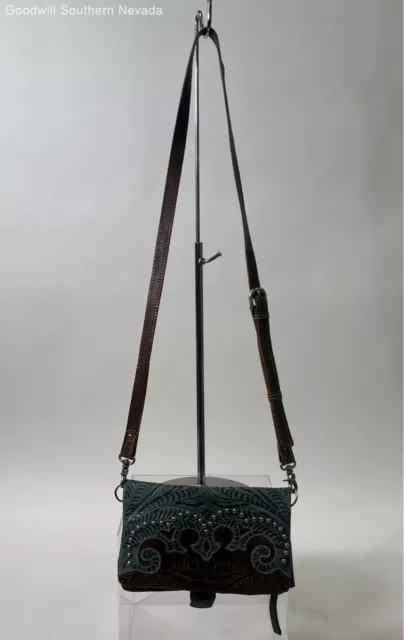 American West Brown Cross Body Bag