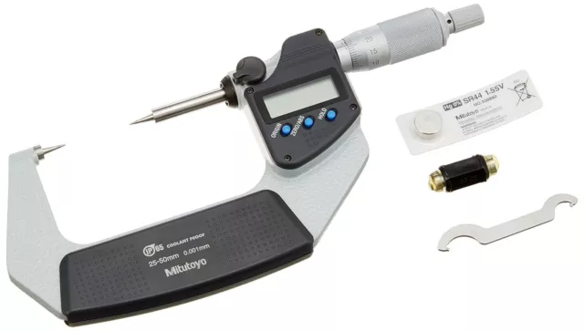 Mitutoyo Micrometer CPM15-50MX 342-252-30 Digimatic Point Micrometer - Brand Ne