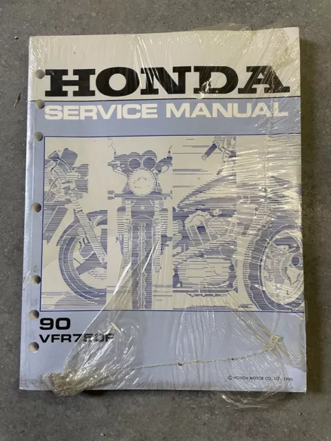 1990 Honda VFR750F 750 Factory Service Shop Manual 61MT400 OEM NEW SW33E