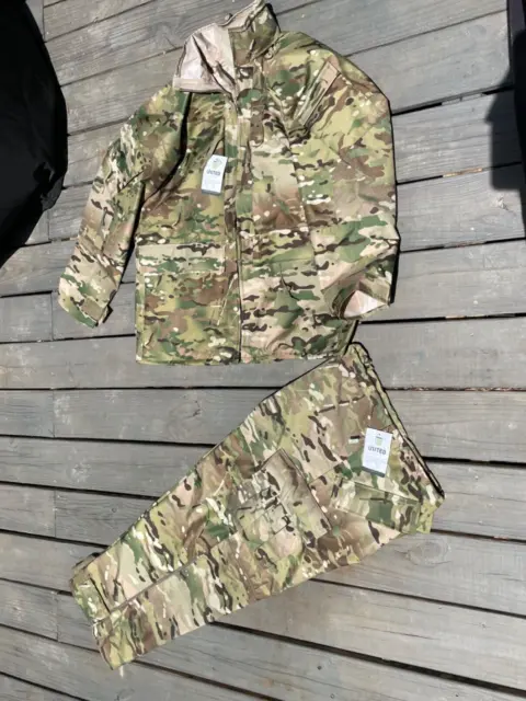 US Military Multi-Cam Parka & Pants, New with Tags, Size Large Regular
