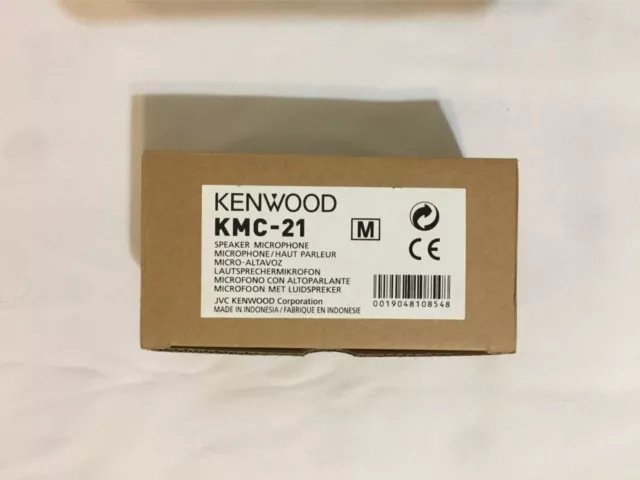 NEW OEM GENUINE KENWOOD KMC-21 COMPACT SPEAKER MICROPHONE MIC for TK Radios