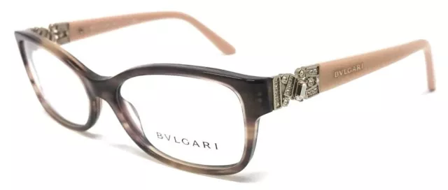 Occhiali Da Vista Donna Bvlgari Bulgari Bv 4069 - B 5240 Marrone E Beige Rosato