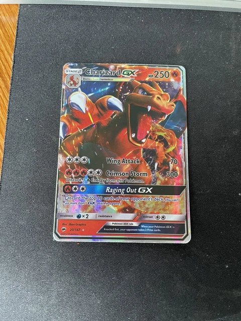 Charizard GX - 20/147 Burning Shadows (Pokemon) Half Art Ultra Rare