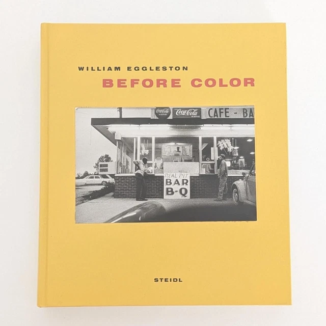 WILLIAM EGGLESTON BEFORE Color Photobook monocromo años 50-60 de