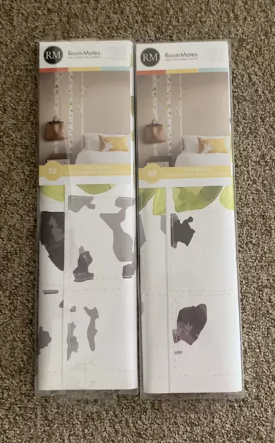 2 Packages RoomMates RMK2662GM Birch Trees Peel and Stick Giant Wall Decals