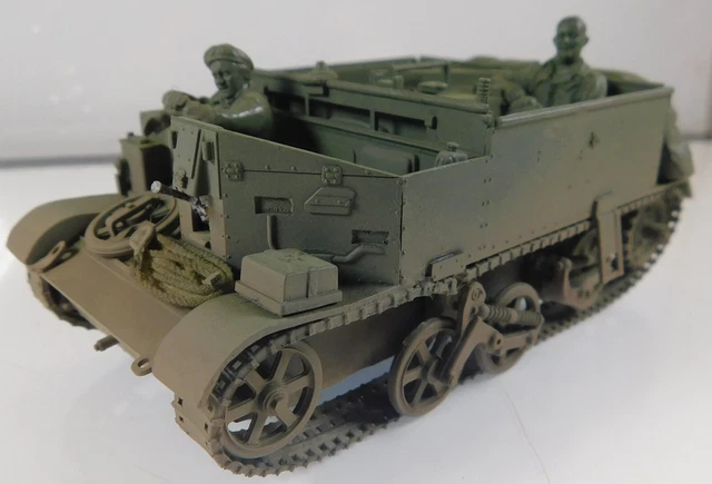 1.35 SCALE MODEL Kit Built And Part Painted British Universal Bren Gun ...