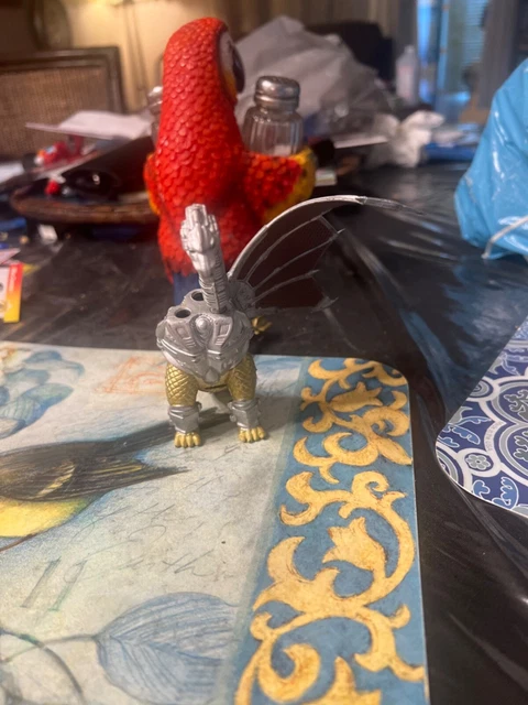 Godzilla King of the Monster Mecha Ghidorah Gidora 3 Head Gold Dragon 8" Figure