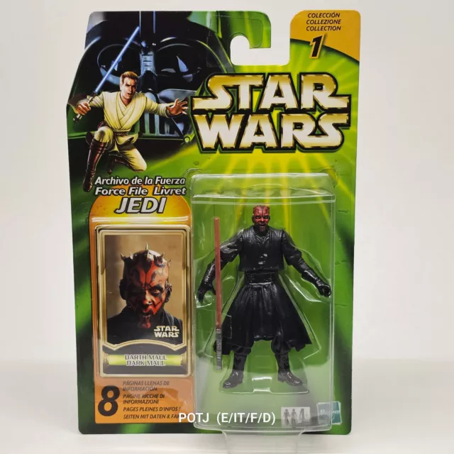 Star Wars DARTH MAUL Break-Apart  (Final Duel) POTJ 2000 MOC OVP NM