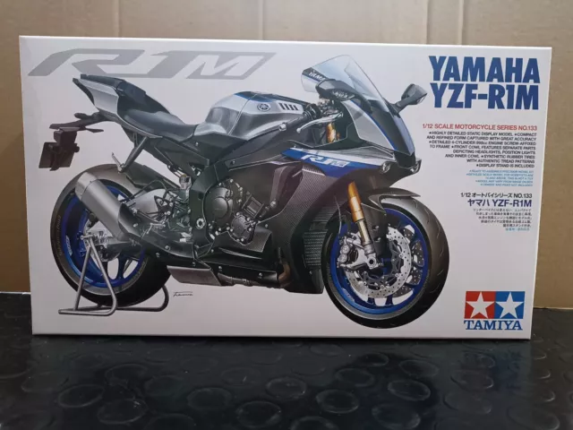Yamaha YZF-R1M Scala 1/12 Motore Cycle Series No.133 Kit Montaggio Tamiya