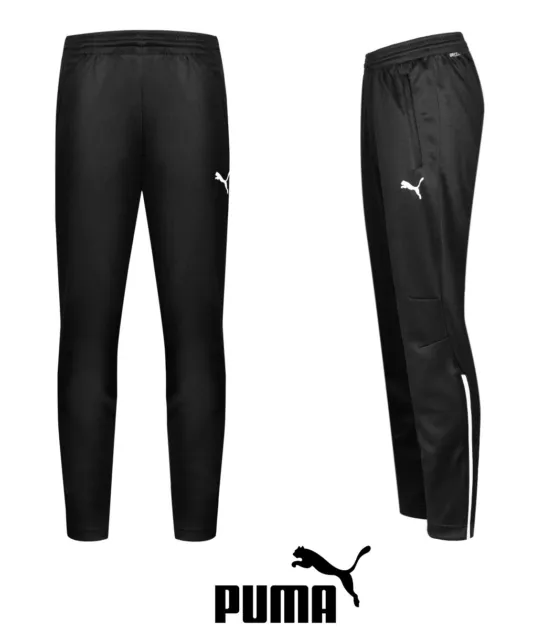 Puma Boys Training Pants Junior Kids Entry Tracksuit Bottoms Football Joggers