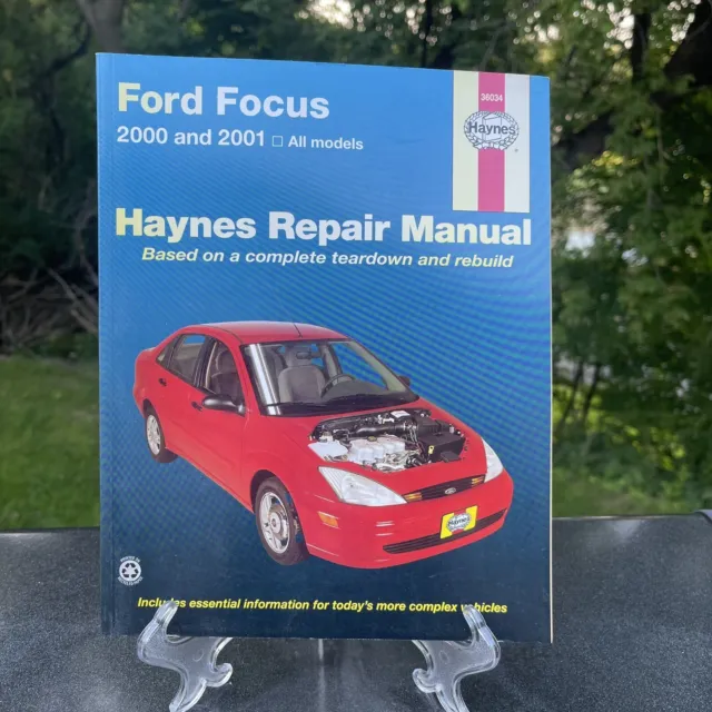 Ford Focus 2000 thru 2001 All Models Haynes Repair Manual #36034